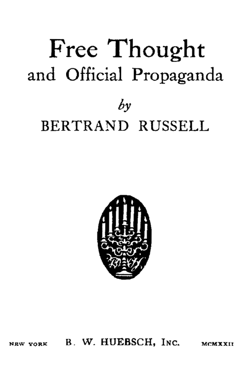 (image for) Two Books - (1. Freethought) & (2. The Papal System)